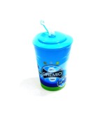 Copo 3D plastico com canudo 450ml - Gremio